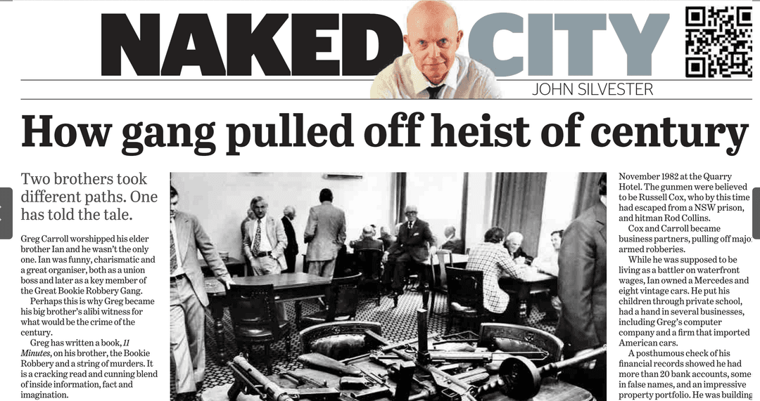 The Age 6-Dec-25 How gang pulled off heist of century